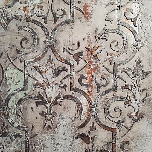 Трафарет - Асатур безшовный - Фотография интерьере 15