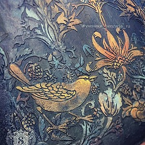 Трафарет - Клубничный воришка - Фотография интерьере 11