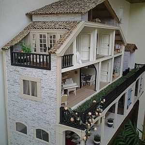 Трафарет - Кирпичи - Фотография интерьере 1