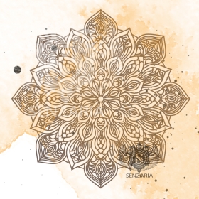 Трафарет - Цветок Вселенной