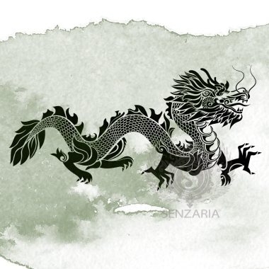 Трафарет - Земной дракон